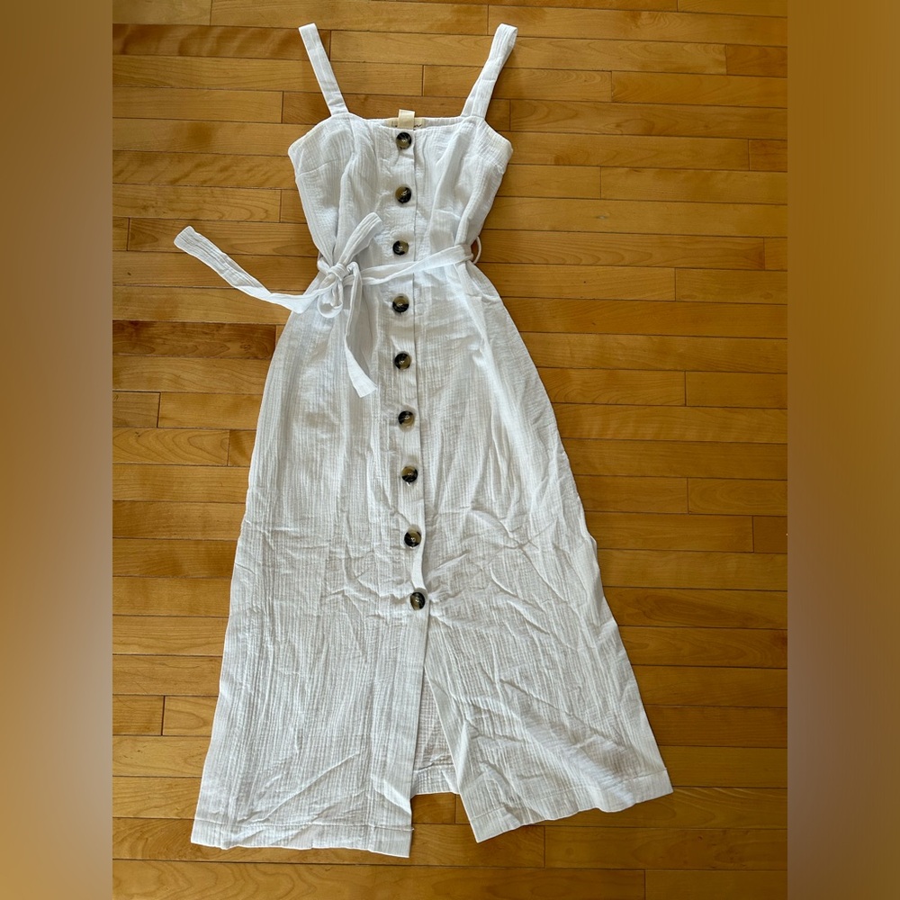 *WHITE* lost in lunar Wren Dress